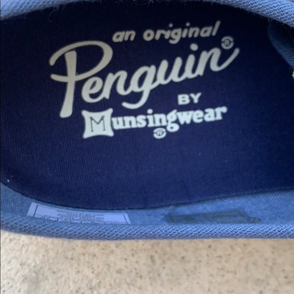💚Penguin Mick Low Top Blue Canvas Sneaker Size 10 - Picture 10 of 10